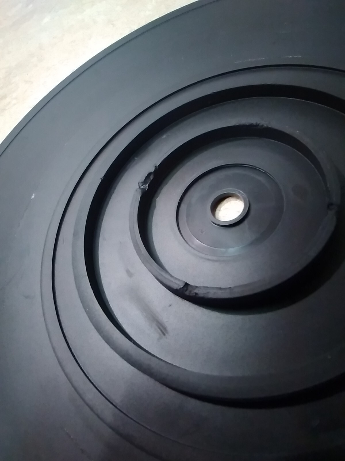 Garrard Zero 100 Turntable Platter and mat Mounting Pieces Spindle etc