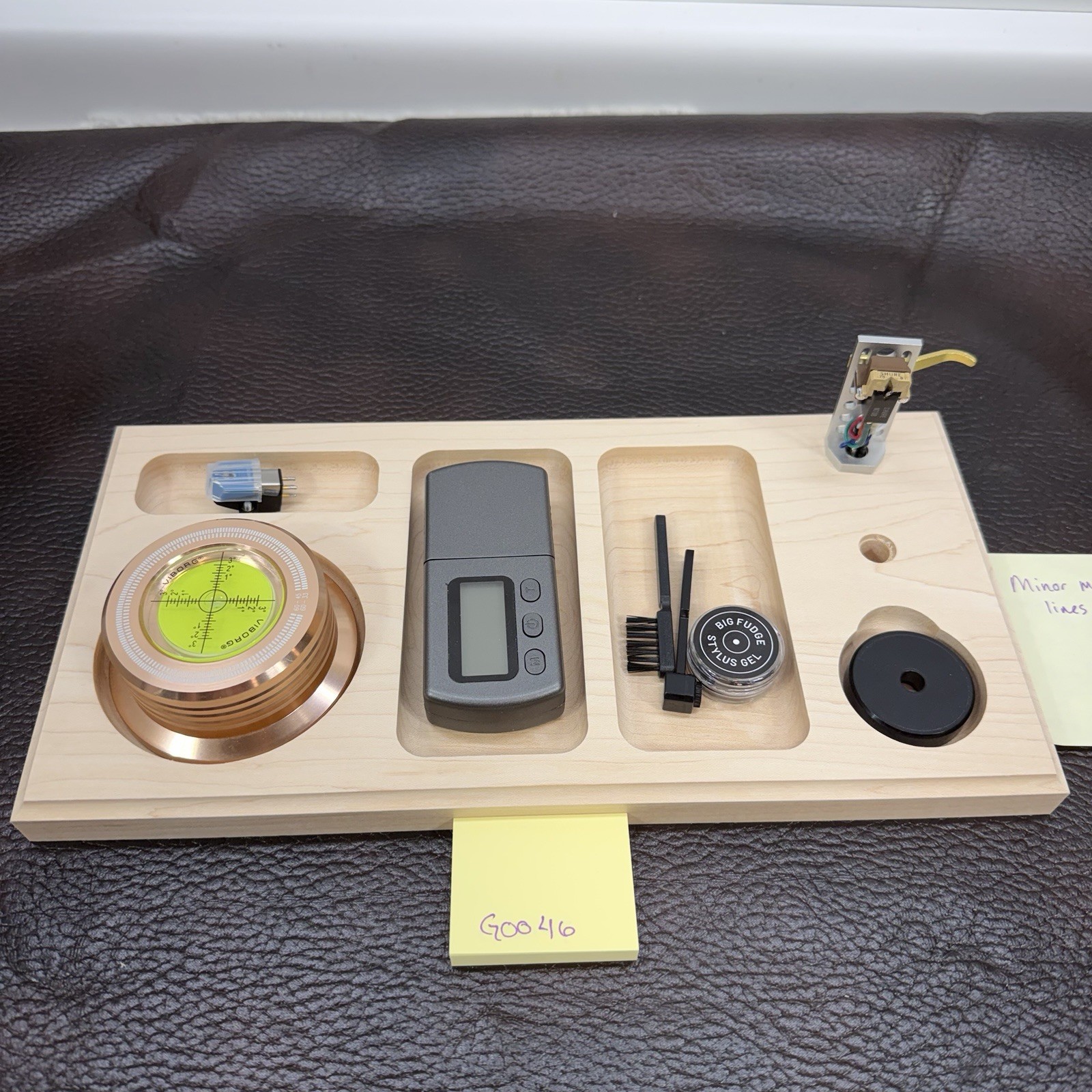 Turntable Accessory Tray W Headshell Stand Unique & Cool Organizer Idea! – Read