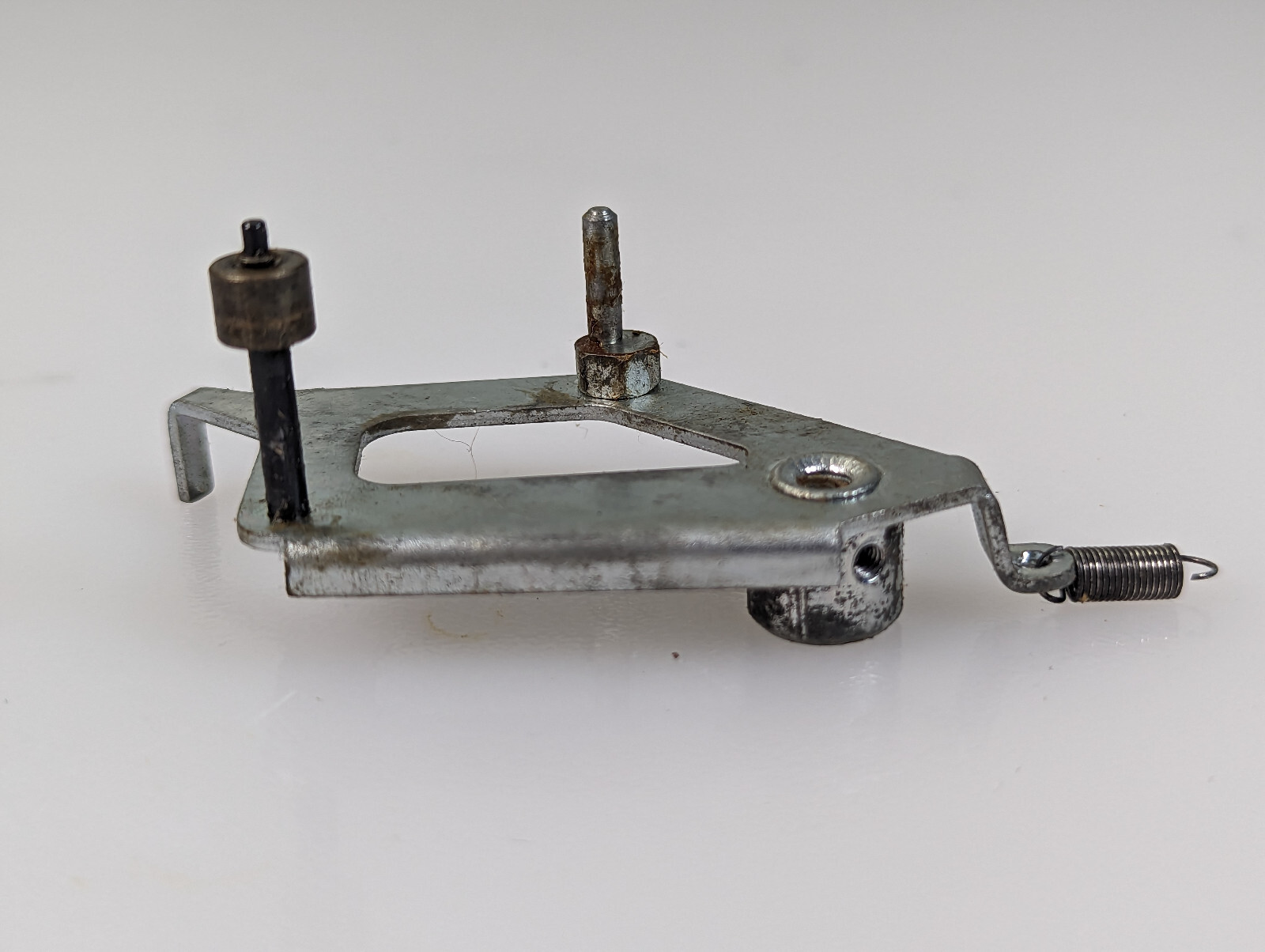 Vintage Perpetuum-Ebner PE 2020Turntable parts:Brackets,rod,Lever,selectors more