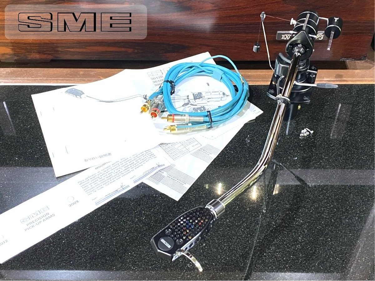 SME 3012-R Pro Long Tonearm with Shell Sub Weight Cable