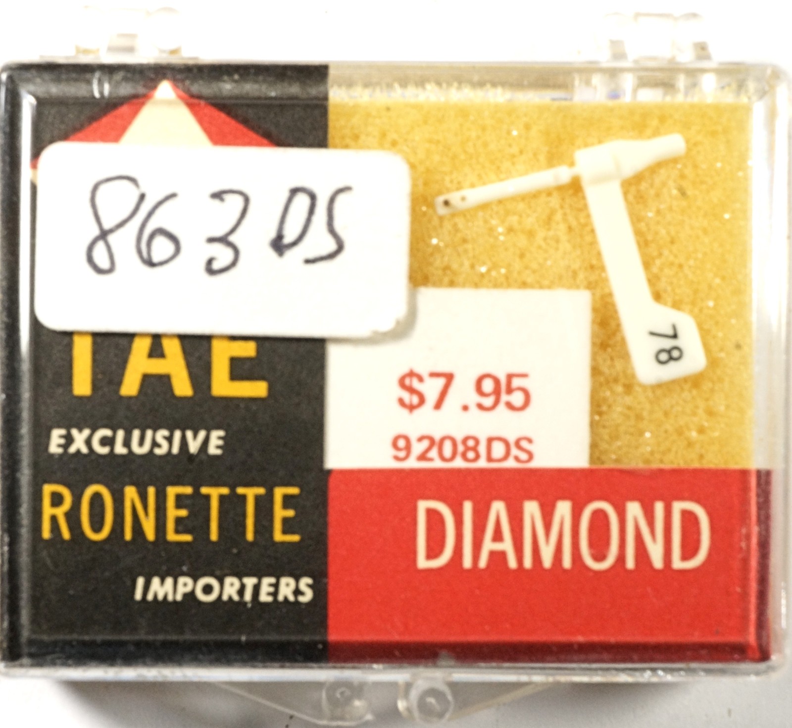 NOS TAE 9208DS Diamond Needle Stylus For VACO VARCO CN-60 62 65 67 68 70 72 75