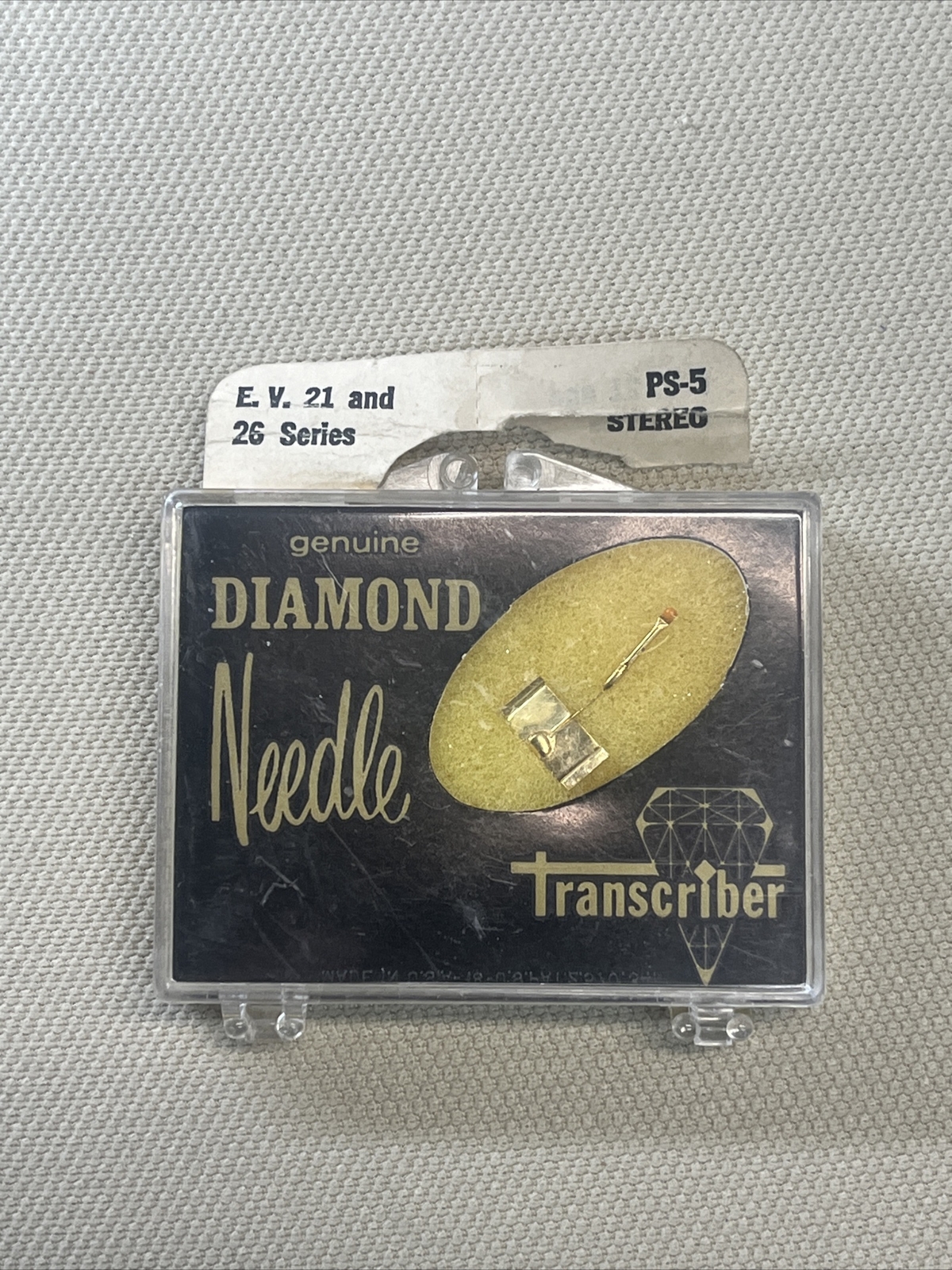 1 Each ~ Record Needle ~ Transcriber ~ PS-5 ~ EV 21 and 26 Ser ~ See Description